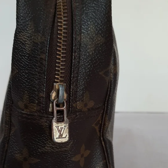 Louis Vuitton Brown Monogram Toiletry Bag